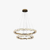 Ring Crystal Bead Modern Pendant Light - Clowas