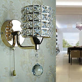 Cylinder Crystal Plug in Wall Lights - Clowas