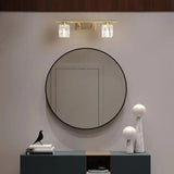 Gold Crystal Multi Arm Bathroom Wall Lights - Clowas