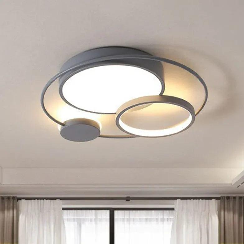 Multi-Circle Modern Minimalist Ceiling Light - Clowas