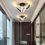 Irregular Two-Tone Ring Modern Ceiling Light - Clowas