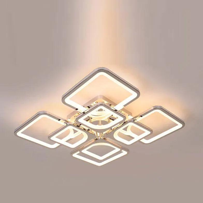 Multi-Square Frame Modern Pendant Light - Clowas