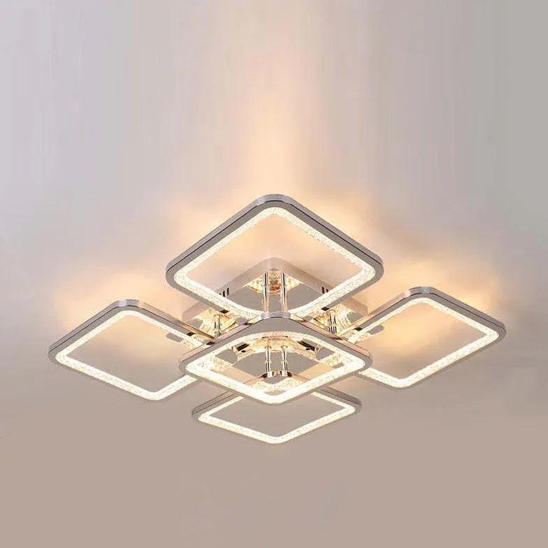 Multi-Square Frame Modern Pendant Light - Clowas