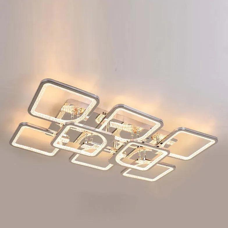 Multi-Square Frame Modern Pendant Light - Clowas