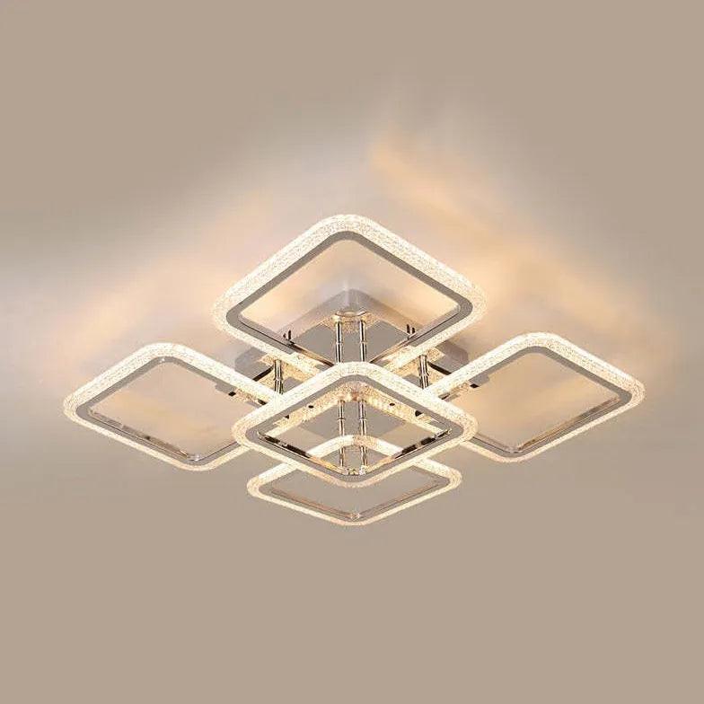 Multi-Square Frame Modern Pendant Light - Clowas