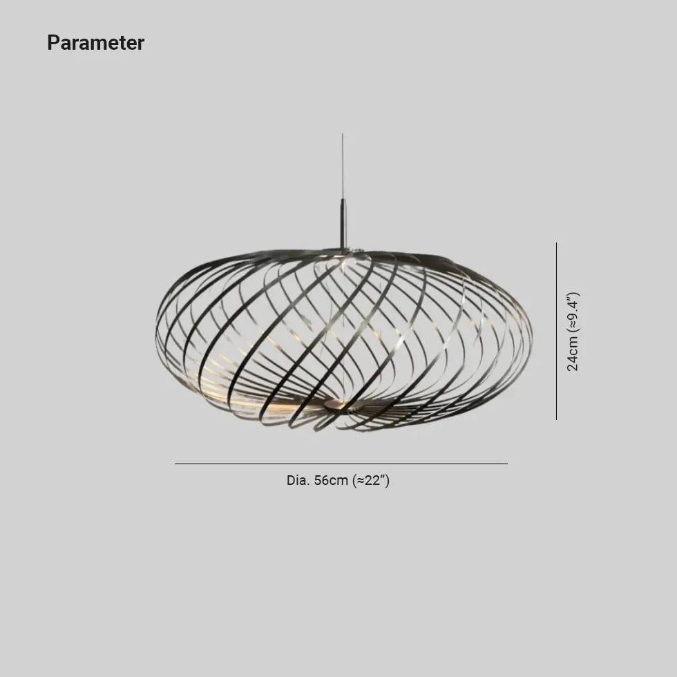 Lantern Vortex Industrial Pendant Light - Clowas