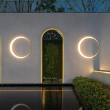 Courtyard Waterproof Outdoor Moon Wall Light