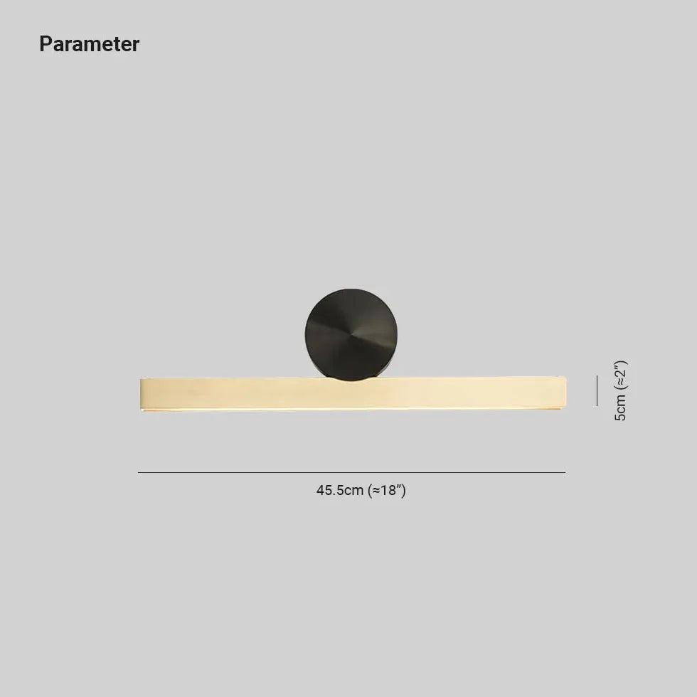 Led Linear Gold Reading Light - Clowas