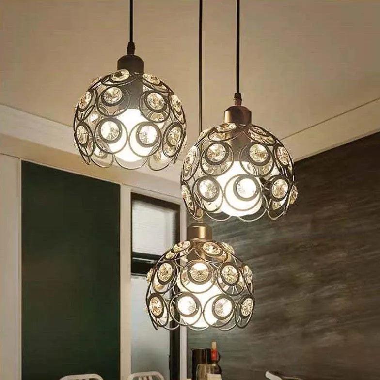 Acrylic Multi-Head Unique Sphere Pendant Light - Clowas