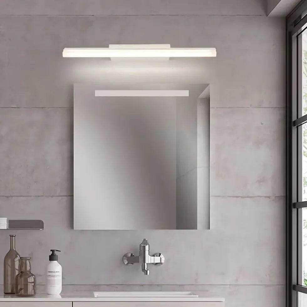 Led Minimalist White Bathroom Mirror Lights - Clowas