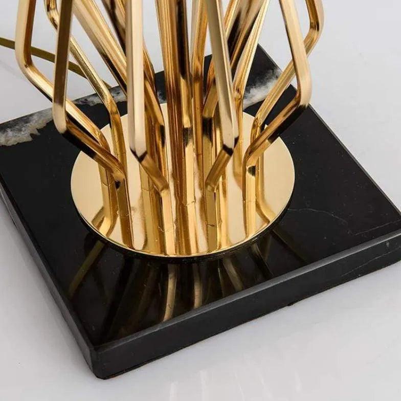 Modern Design Table Lamp with Circular Shade - Clowas