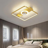 LED Outer Ring Modern Fan Light - Clowas