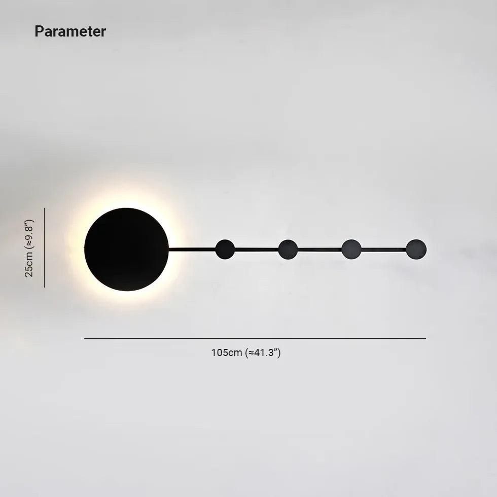 Geometric Circular Led Modern Wall Lights - Clowas