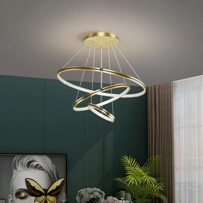 Multi-Ring Minimalist Dining Room Pendant Light - Clowas
