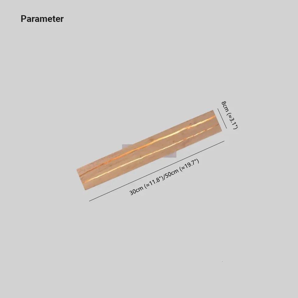 Wooden Adjustable Bedroom Reading Light - Clowas