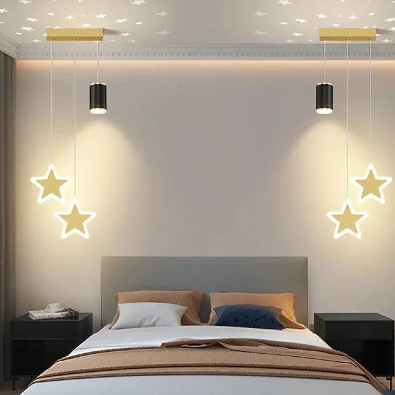 Multi-Head Star Design Modern Pendant Light - Clowas
