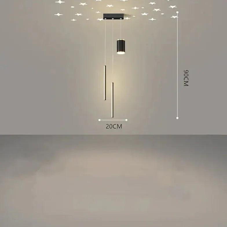 Multi-Head Star Design Modern Pendant Light - Clowas