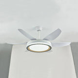 LED White Modern Living Room Fan Light - Clowas