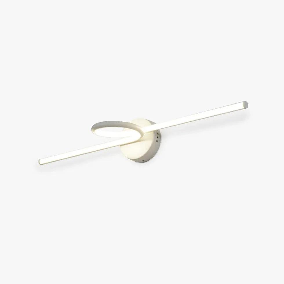 Spiral Linear Led Bathroom Wall Lights - Clowas