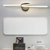 Spiral Linear Led Bathroom Wall Lights - Clowas
