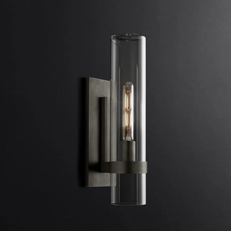 chrome bathroom wall light - Clowas