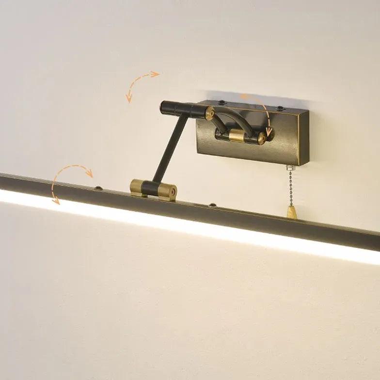 Bathroom Wall Light With Pull Cord - Clowas