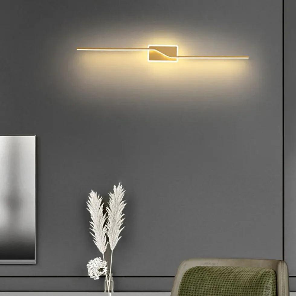 contemporary gold wall lights led - Clowas