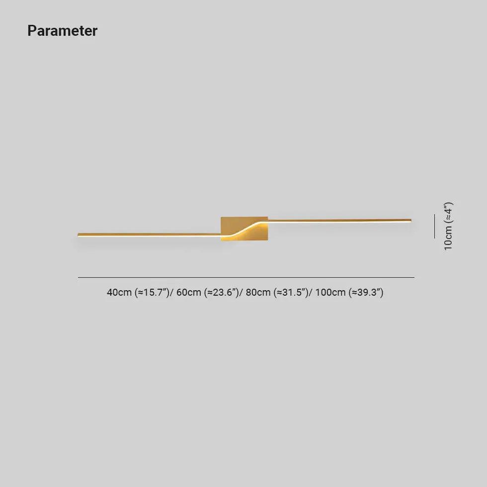 contemporary gold wall lights led - Clowas