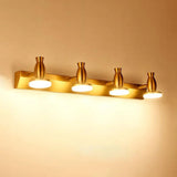 Brass Mirror Front Vanity Bathroom Wall Lights - Clowas