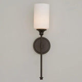 Frosted Glass Bathroom Plug in Wall Lights - Clowas