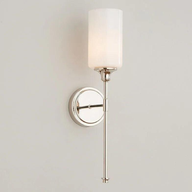 Frosted Glass Bathroom Plug in Wall Lights - Clowas