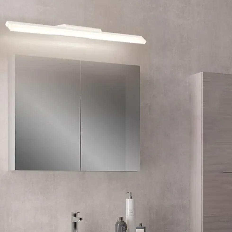 Led Minimalist White Bathroom Mirror Lights - Clowas