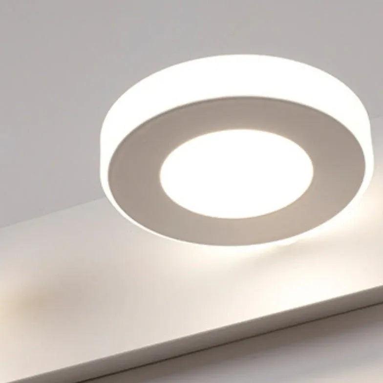 Round Led White Bathroom Wall Lights - Clowas