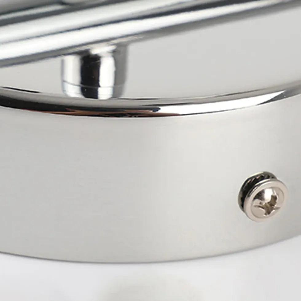 Chrome Round Adjustable Bathroom Wall Lights - Clowas