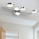 Chrome Round Adjustable Bathroom Wall Lights - Clowas