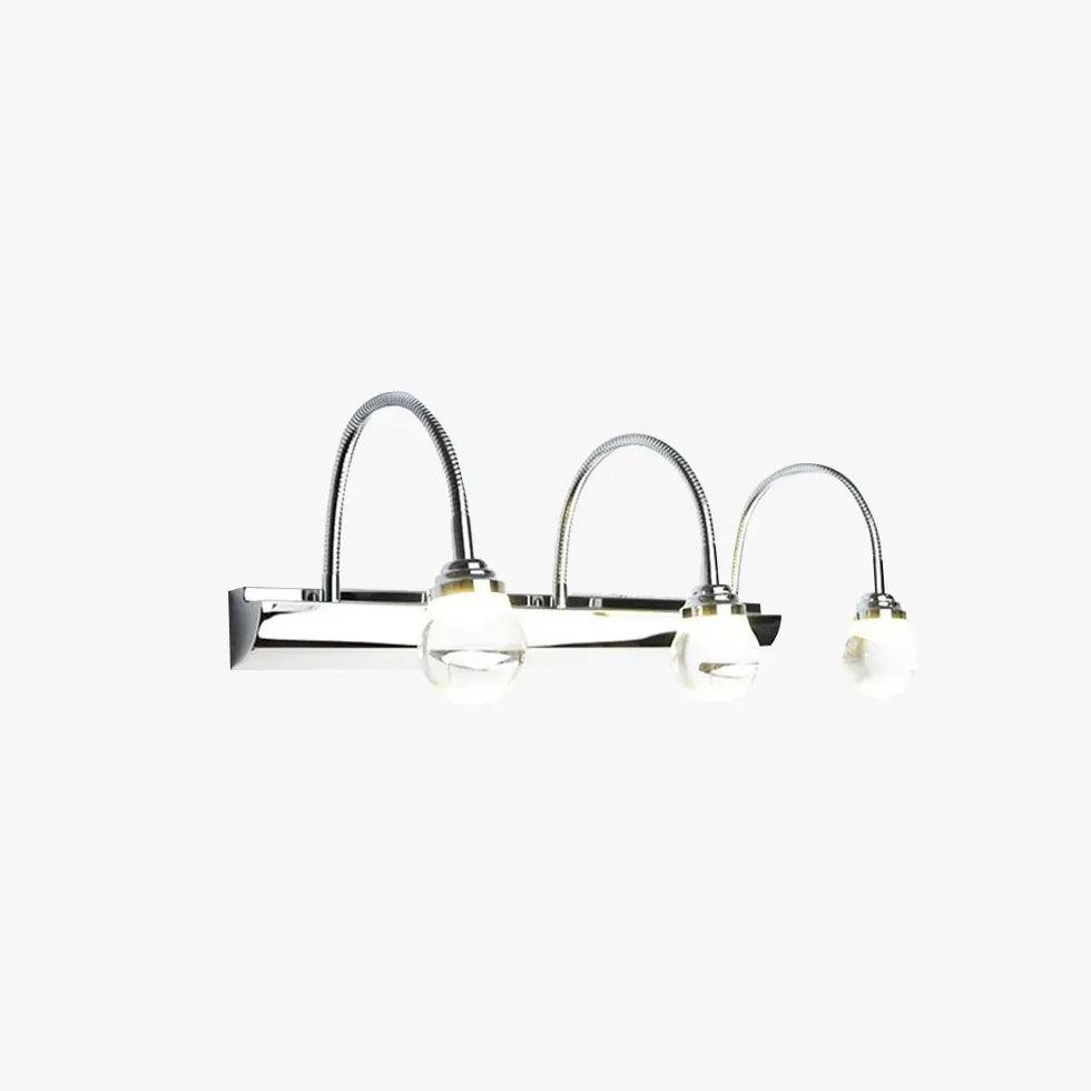 Silver Spring Pipe Bathroom Wall Lights - Clowas