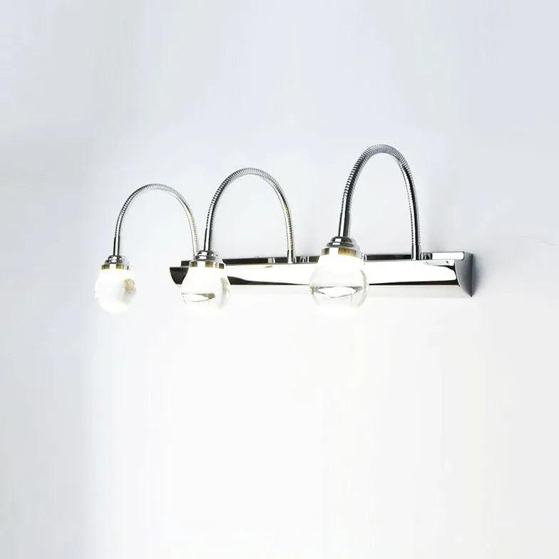 Silver Spring Pipe Bathroom Wall Lights - Clowas