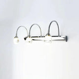 Silver Spring Pipe Bathroom Wall Lights - Clowas