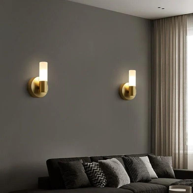 Indoor Cylinder Glass Up and Down Lights - Clowas