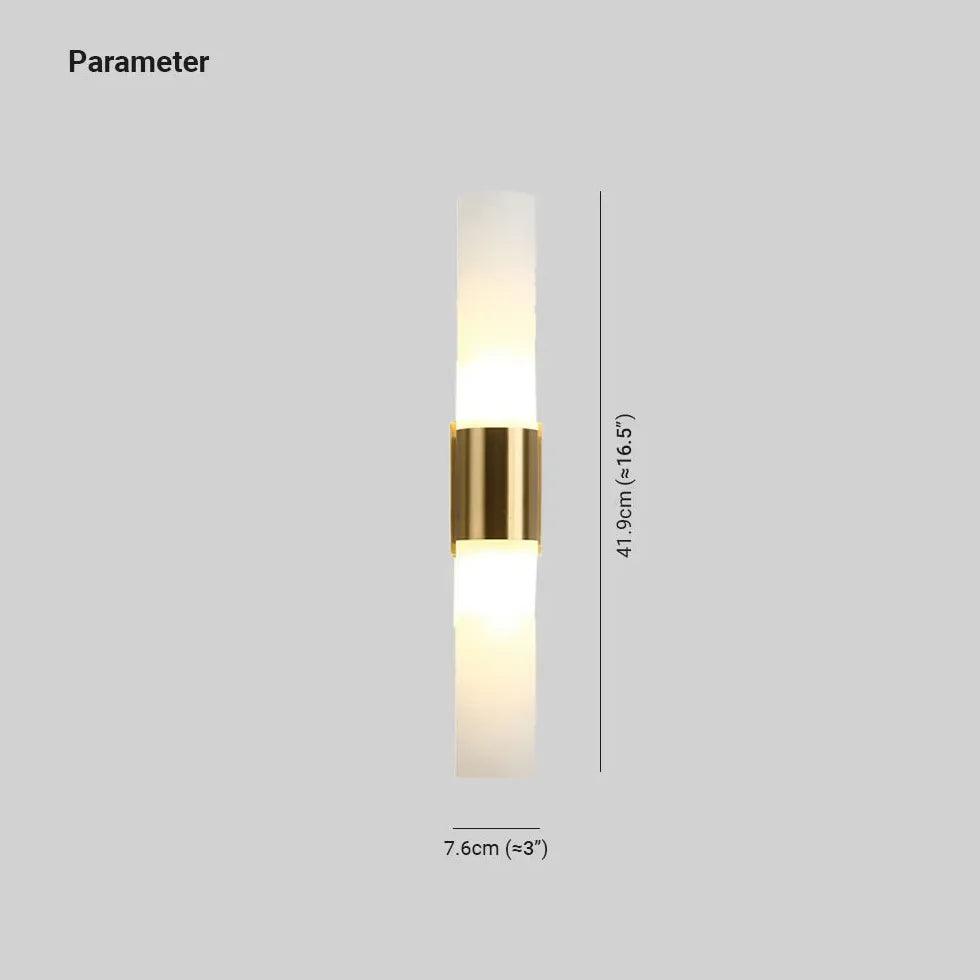 Modern Frosted Glass Wall Lights - Clowas