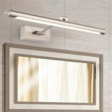Nickel Linear Led Bathroom Mirror Lights - Clowas