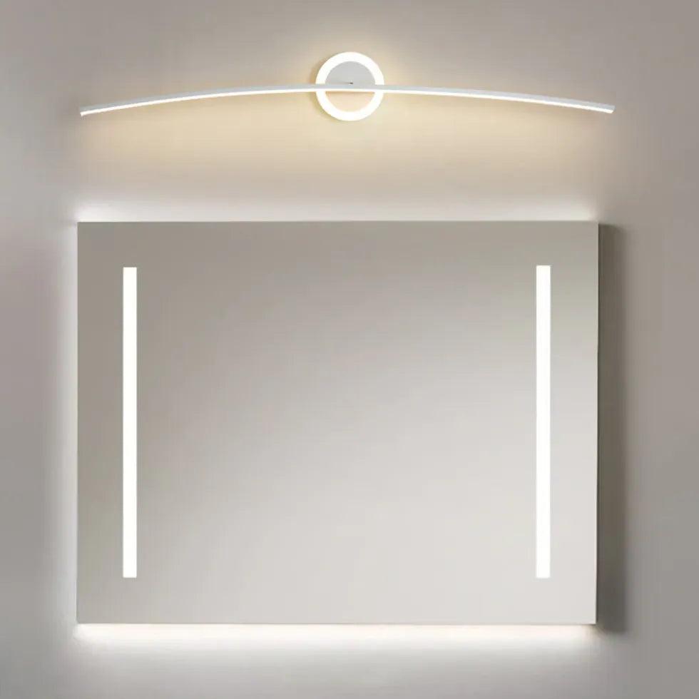 Arc White Led Bathroom Mirror Lights - Clowas