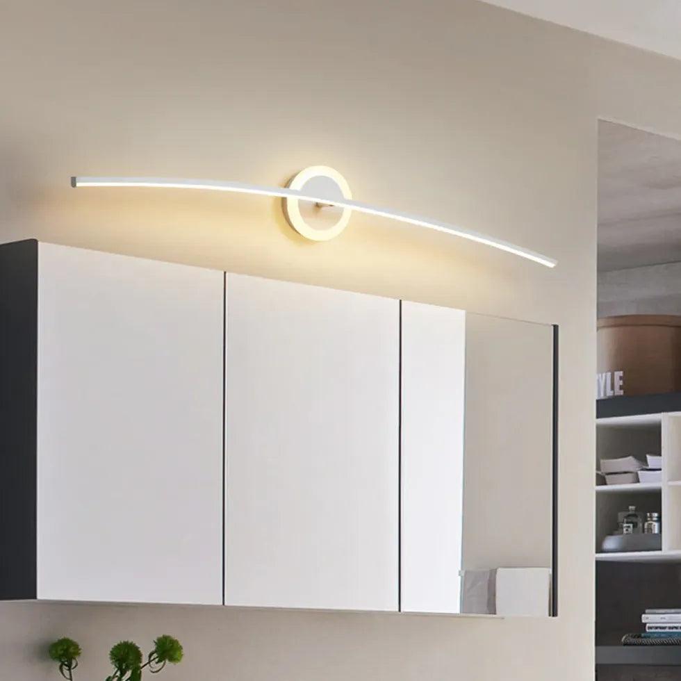 Arc White Led Bathroom Mirror Lights - Clowas