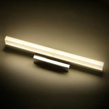 Silver Steel Led Bathroom Mirror Lights - Clowas