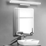 Silver Long Strip Bathroom Mirror Lights - Clowas