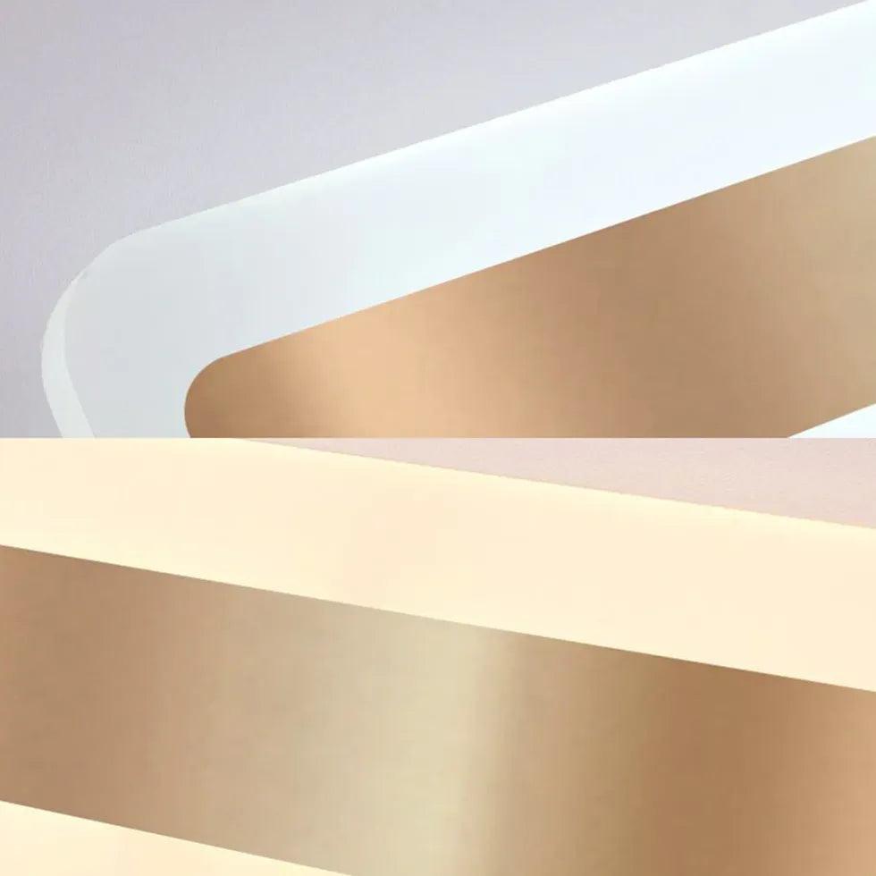 Gold Flush Led Bathroom Mirror Lights - Clowas