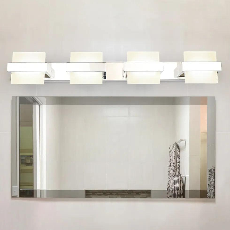 Square Lampshades Led Bathroom Wall Lights - Clowas