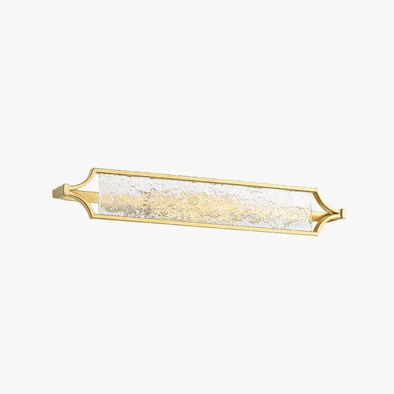 Water Grain Led Gold Bathroom Wall Lights - Clowas