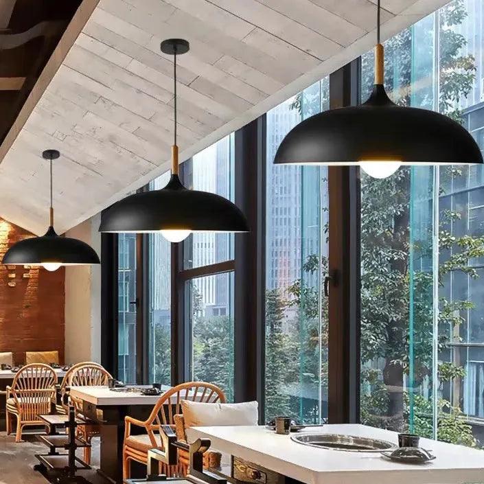 Matte Minimalist Round Modern Pendant Light - Clowas