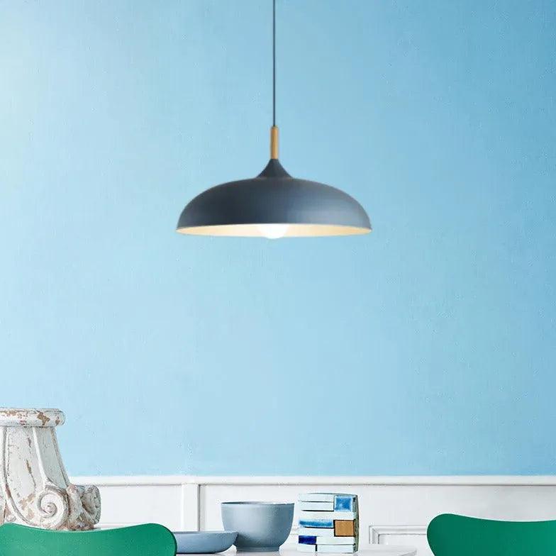 Matte Minimalist Round Modern Pendant Light - Clowas